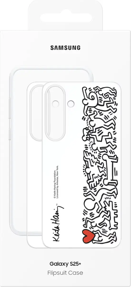 Origineel Samsung Galaxy S25 Plus Hoesje FlipSuit Case Wit afbeelding 5
