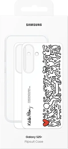 Origineel Samsung Galaxy S25 Plus Hoesje FlipSuit Case Wit afbeelding 5