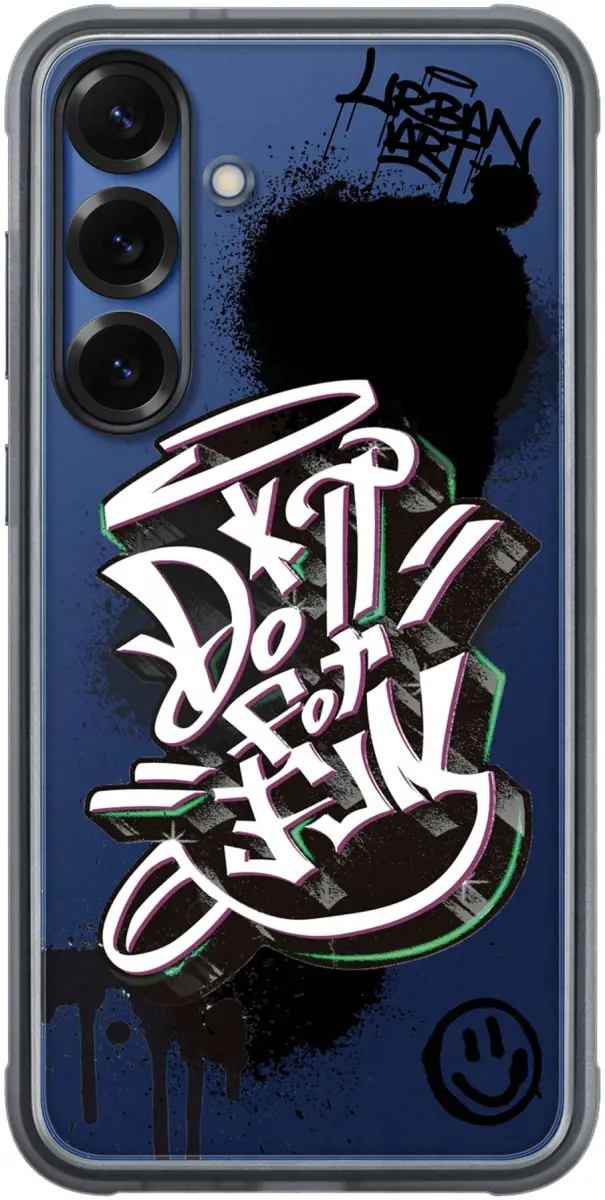 Origineel Samsung Galaxy S25 Plus Hoesje Rugged FlipSuit Case Transparant Zwart afbeelding 2