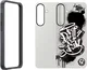 Origineel Samsung Galaxy S25 Plus Hoesje Rugged FlipSuit Case Transparant Zwart afbeelding 3