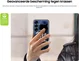 Origineel Samsung Galaxy S25 Plus Hoesje Rugged FlipSuit Case Transparant Zwart afbeelding 5
