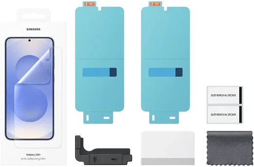Originele Samsung Galaxy S25 Plus Screen Protector Display Folie (2-Pack) afbeelding 5