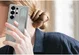 Origineel Samsung Galaxy S25 Ultra Hoesje Standing Grip Case Zwart afbeelding 4