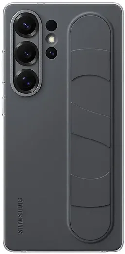 Origineel Samsung Galaxy S25 Ultra Hoesje Standing Grip Case Zwart afbeelding 3