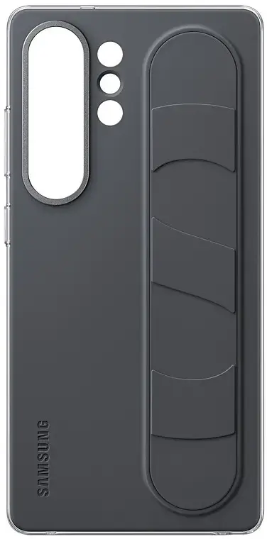 Origineel Samsung Galaxy S25 Ultra Hoesje Standing Grip Case Zwart afbeelding 7