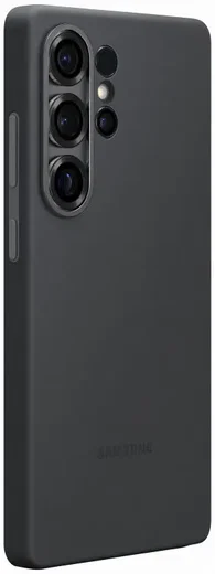 Origineel Samsung Galaxy S25 Ultra Hoesje Silicone Case Back Cover Zwart afbeelding 2