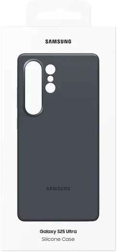 Origineel Samsung Galaxy S25 Ultra Hoesje Silicone Case Back Cover Zwart afbeelding 7