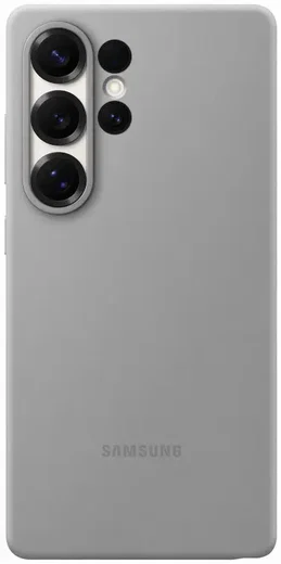 Origineel Samsung Galaxy S25 Ultra Hoesje Silicone Case Back Cover Grijs afbeelding 1