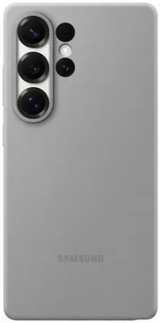 Origineel Samsung Galaxy S25 Ultra Hoesje Silicone Case Back Cover Grijs