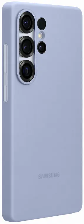 Origineel Samsung Galaxy S25 Ultra Hoesje Silicone Case Back Cover Lichtblauw afbeelding 2