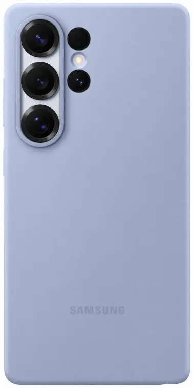 Origineel Samsung Galaxy S25 Ultra Hoesje Silicone Case Back Cover Lichtblauw afbeelding 1