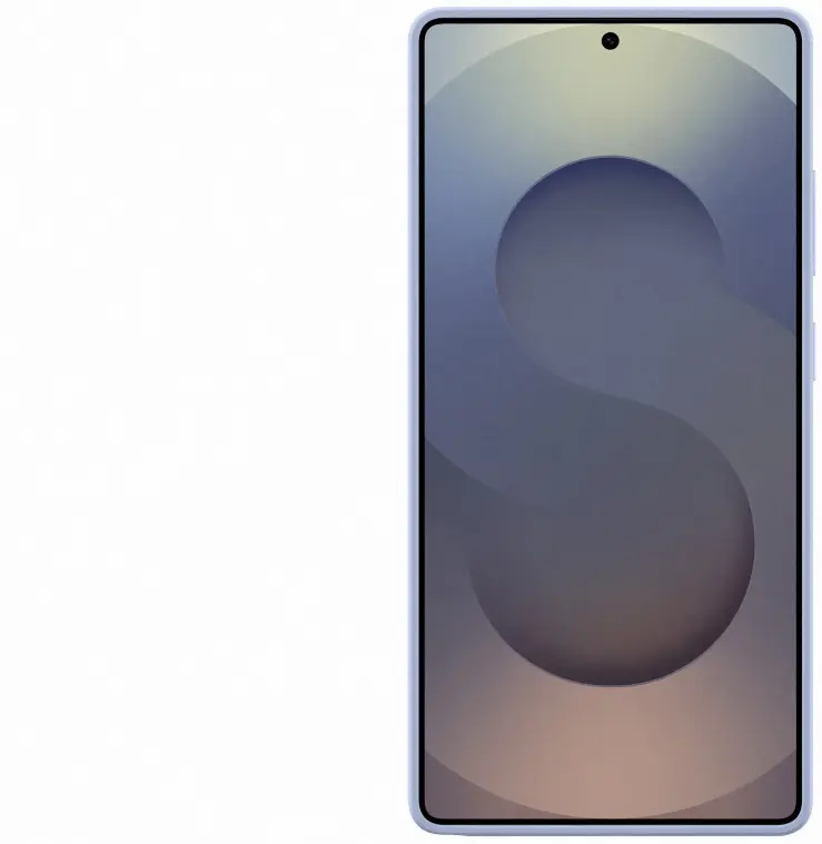 Origineel Samsung Galaxy S25 Ultra Hoesje Silicone Case Back Cover Lichtblauw afbeelding 6