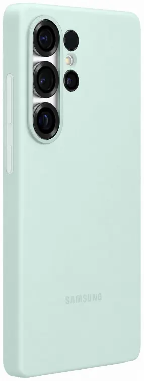 Origineel Samsung Galaxy S25 Ultra Hoesje Silicone Case Back Cover Mint afbeelding 2