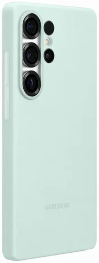Origineel Samsung Galaxy S25 Ultra Hoesje Silicone Case Back Cover Mint afbeelding 2