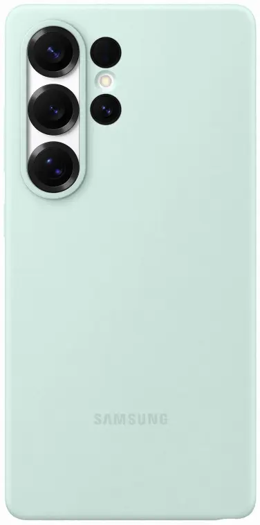 Origineel Samsung Galaxy S25 Ultra Hoesje Silicone Case Back Cover Mint afbeelding 1