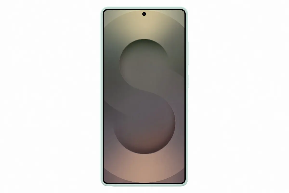 Origineel Samsung Galaxy S25 Ultra Hoesje Silicone Case Back Cover Mint afbeelding 6
