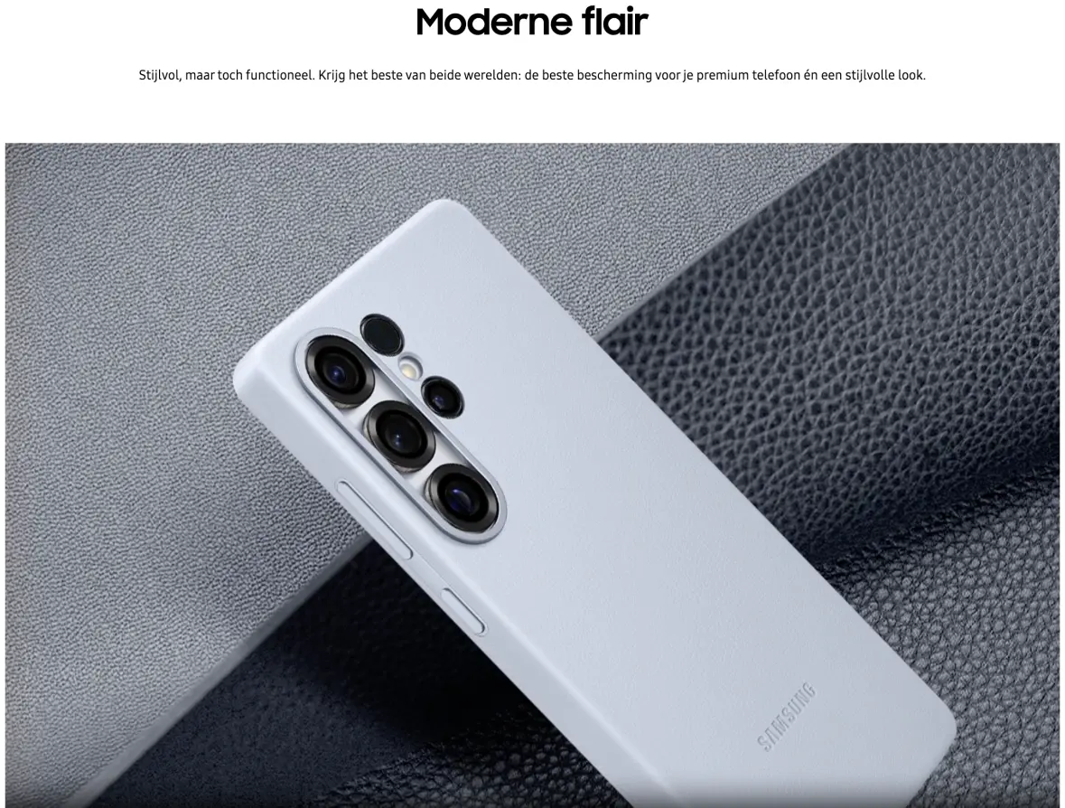 Origineel Samsung Galaxy S25 Ultra Hoesje KindSuit Case Blauw afbeelding 3