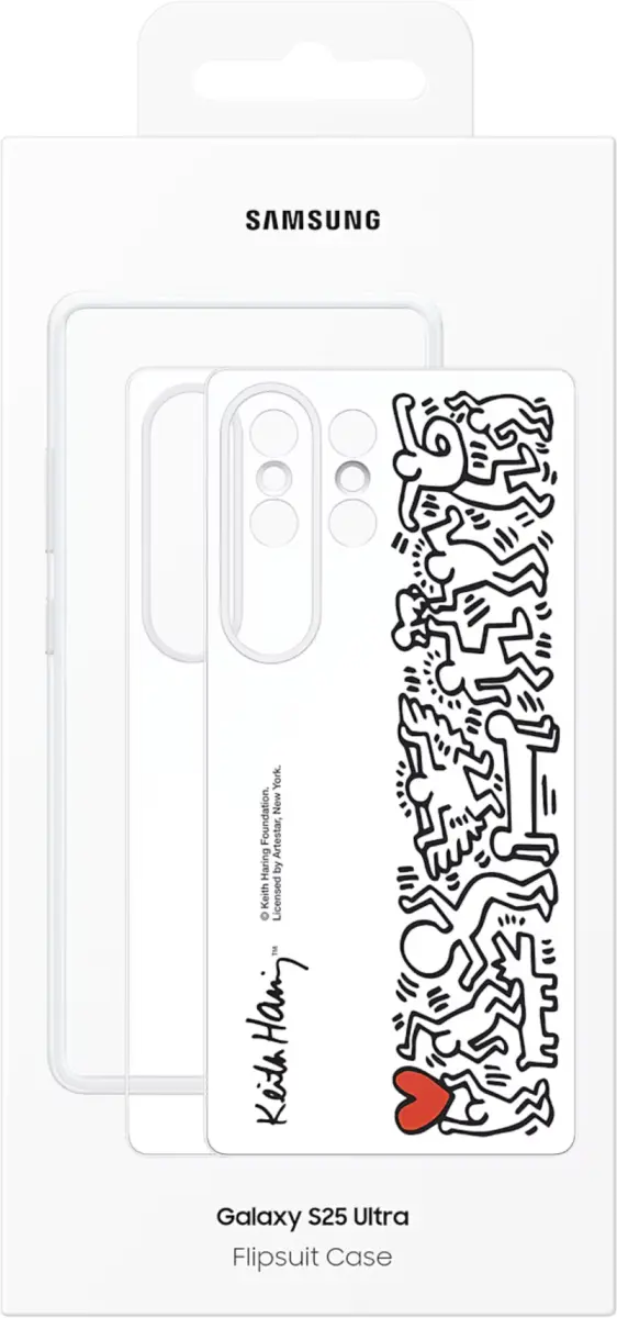 Origineel Samsung Galaxy S25 Ultra Hoesje FlipSuit Wit afbeelding 4