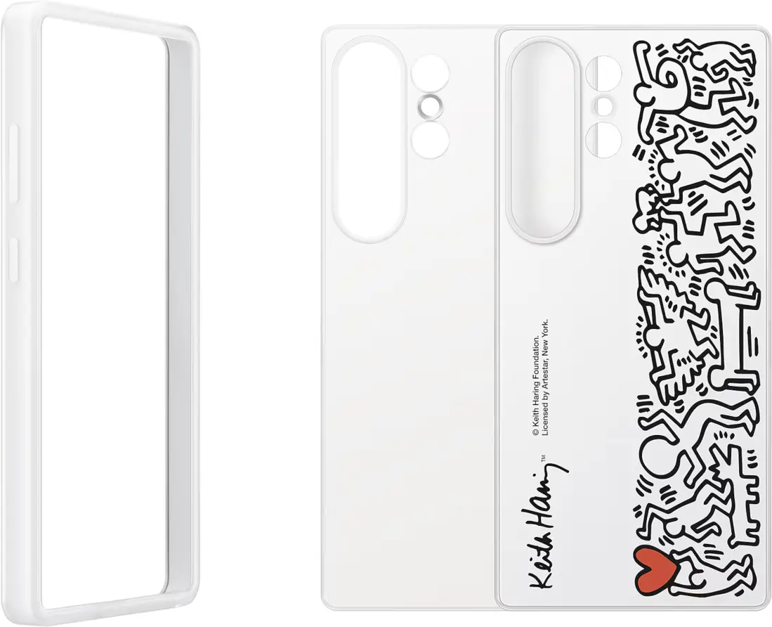 Origineel Samsung Galaxy S25 Ultra Hoesje FlipSuit Wit afbeelding 5