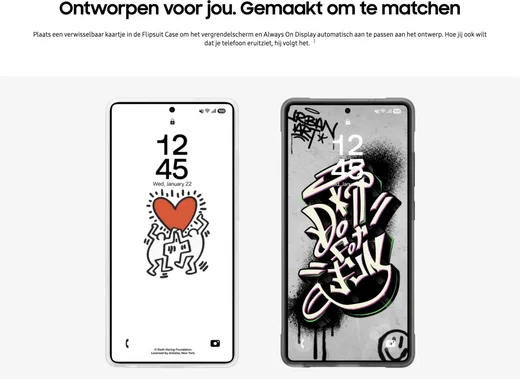 Origineel Samsung Galaxy S25 Ultra Hoesje FlipSuit Wit afbeelding 6