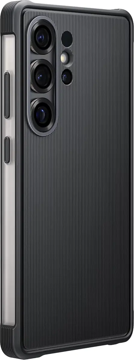 Origineel Samsung Galaxy S25 Ultra Hoesje Rugged Case Zwart afbeelding 1