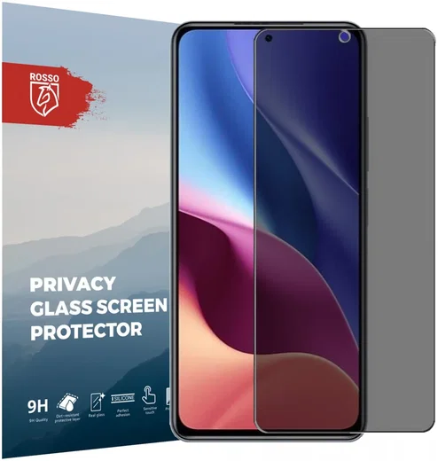 Rosso Oppo Reno 12 F 9H Tempered Glass Screen Protector Privacy afbeelding 1