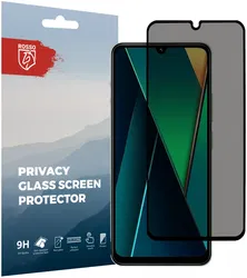 Rosso Xiaomi Redmi 14C 9H Tempered Glass Screen Protector Privacy afbeelding