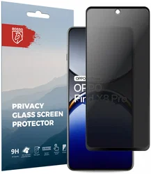 Rosso Oppo Find X8 Pro 9H Tempered Glass Screen Protector Privacy afbeelding