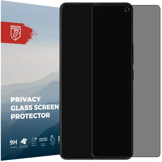 Rosso Asus ROG Phone 9 / 9 Pro 9H Tempered Glass Screen Protector Privacy afbeelding 1