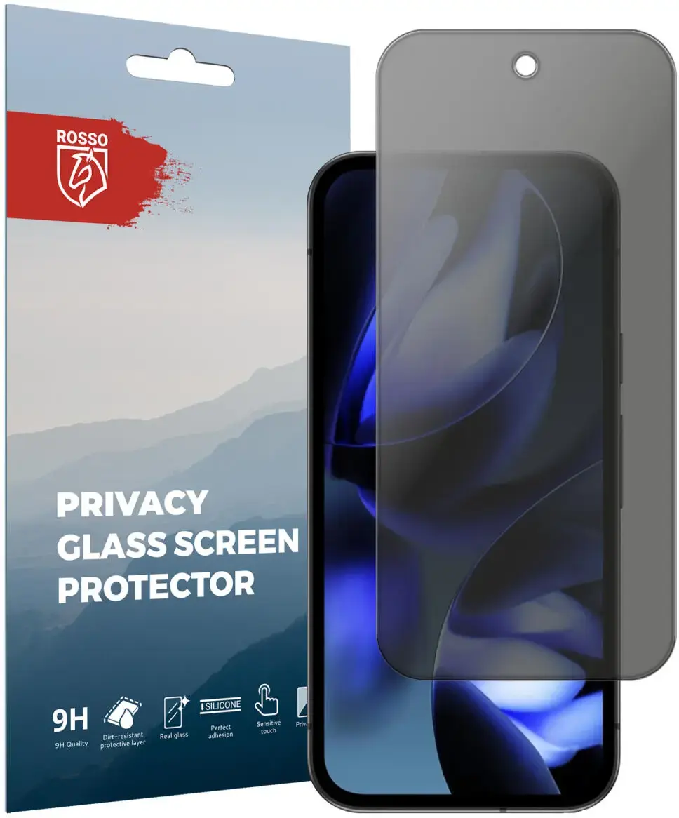 Rosso Google Pixel 9a 9H Tempered Glass Screen Protector Privacy afbeelding 1