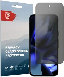 Rosso Google Pixel 9a 9H Tempered Glass Screen Protector Privacy afbeelding