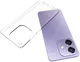 Oppo A60 5G / A40 / A40m Hoesje Dun TPU Back Cover Transparant afbeelding 2