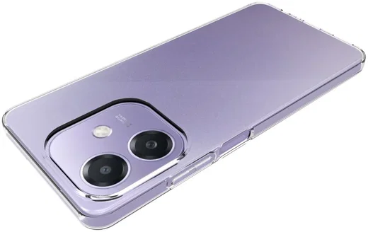 Oppo A60 5G / A40 / A40m Hoesje Dun TPU Back Cover Transparant afbeelding 3