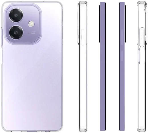Oppo A60 5G / A40 / A40m Hoesje Dun TPU Back Cover Transparant afbeelding 7