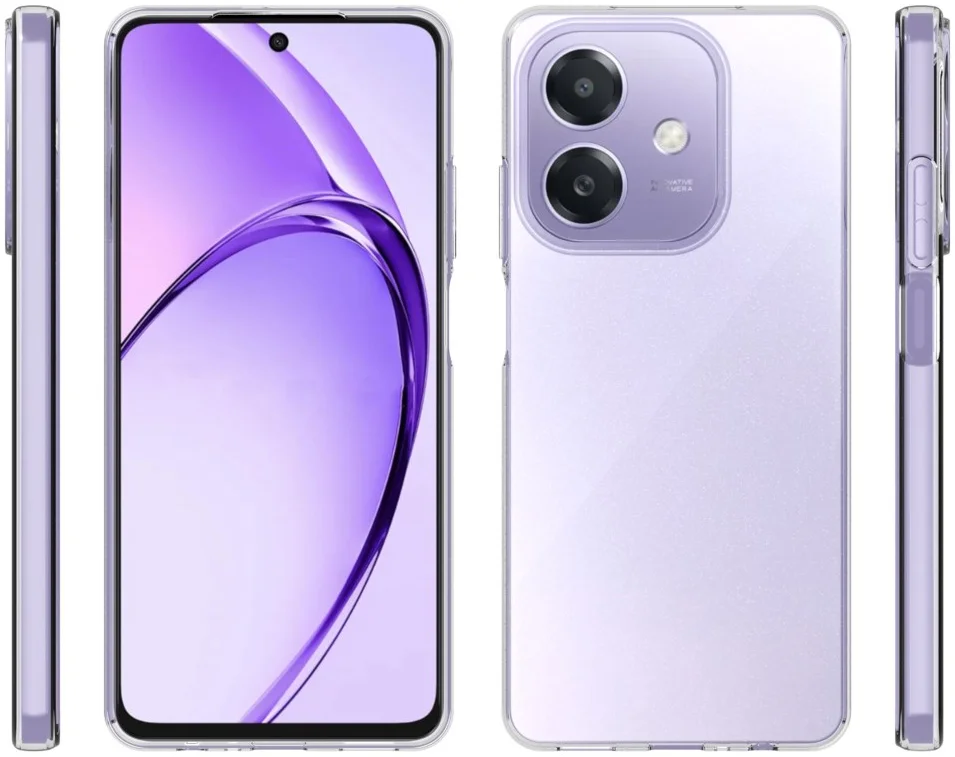Oppo A60 5G / A40 / A40m Hoesje Dun TPU Back Cover Transparant afbeelding 8