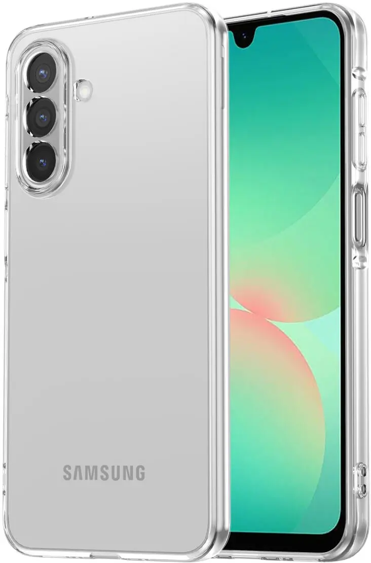 Samsung Galaxy A26 Hoesje Dun TPU Back Cover Transparant afbeelding 1