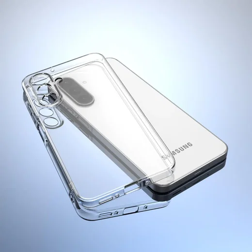 Samsung Galaxy A26 Hoesje Dun TPU Back Cover Transparant afbeelding 4