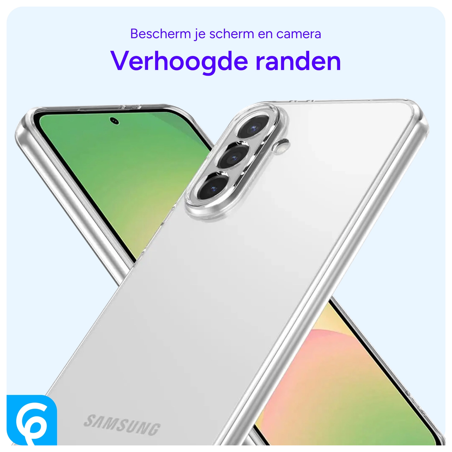 Samsung Galaxy A56 Hoesje Dun TPU Back Cover Transparant afbeelding 6