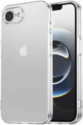 Apple iPhone 16e Hoesje Dun TPU Back Cover Transparant afbeelding