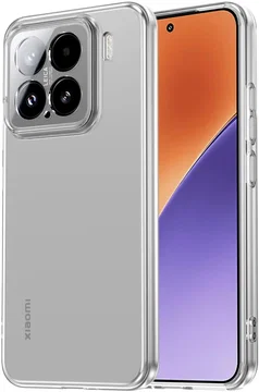Xiaomi 15 Hoesje Dun TPU Back Cover Transparant