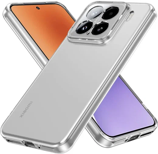 Xiaomi 15 Hoesje Dun TPU Back Cover Transparant afbeelding 2