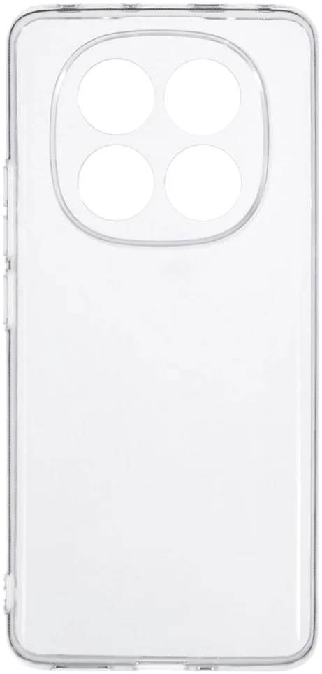 Xiaomi Poco X7 / Redmi Note 14 Pro 5G Hoesje Dun TPU Back Cover Transparant afbeelding 2