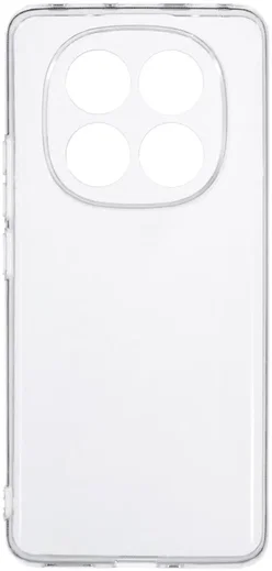 Xiaomi Redmi Note 14 Pro+ Hoesje Dun TPU Back Cover Transparant afbeelding 2