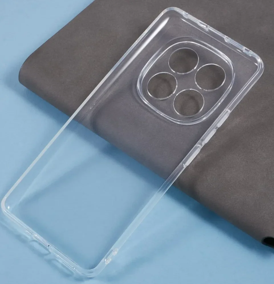Xiaomi Redmi Note 14 Pro+ Hoesje Dun TPU Back Cover Transparant afbeelding 4