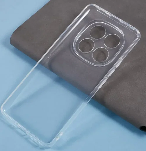 Xiaomi Redmi Note 14 Pro+ Hoesje Dun TPU Back Cover Transparant afbeelding 4