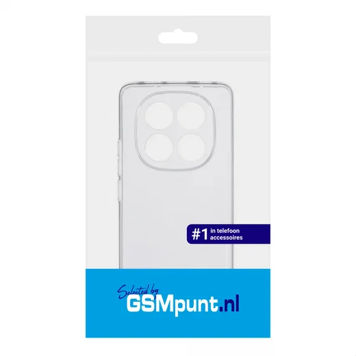 Xiaomi Redmi Note 14 Pro+ Hoesje Dun TPU Back Cover Transparant afbeelding 5
