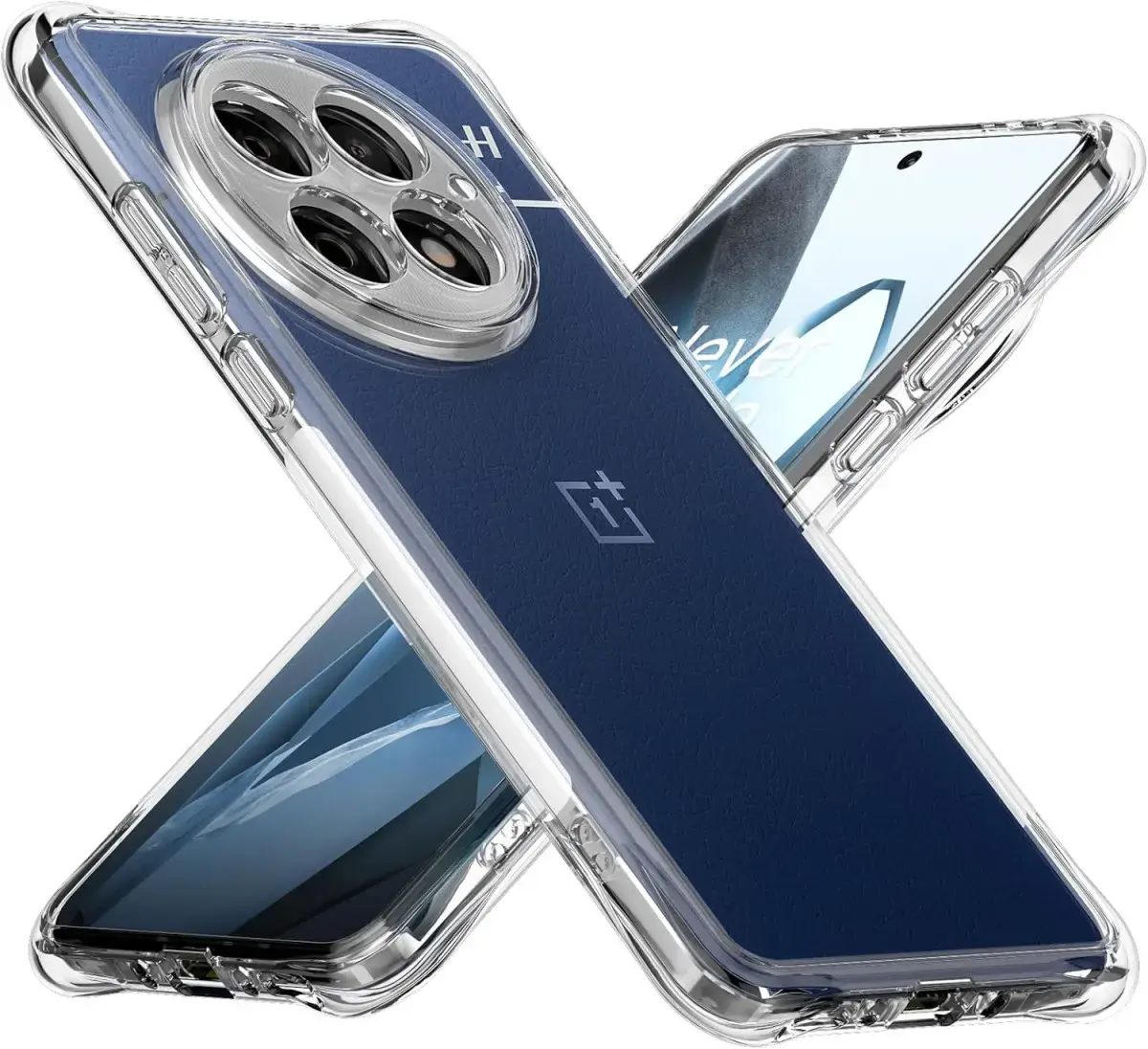 Oneplus 13 Hoesje Dun TPU Back Cover Transparant afbeelding 1