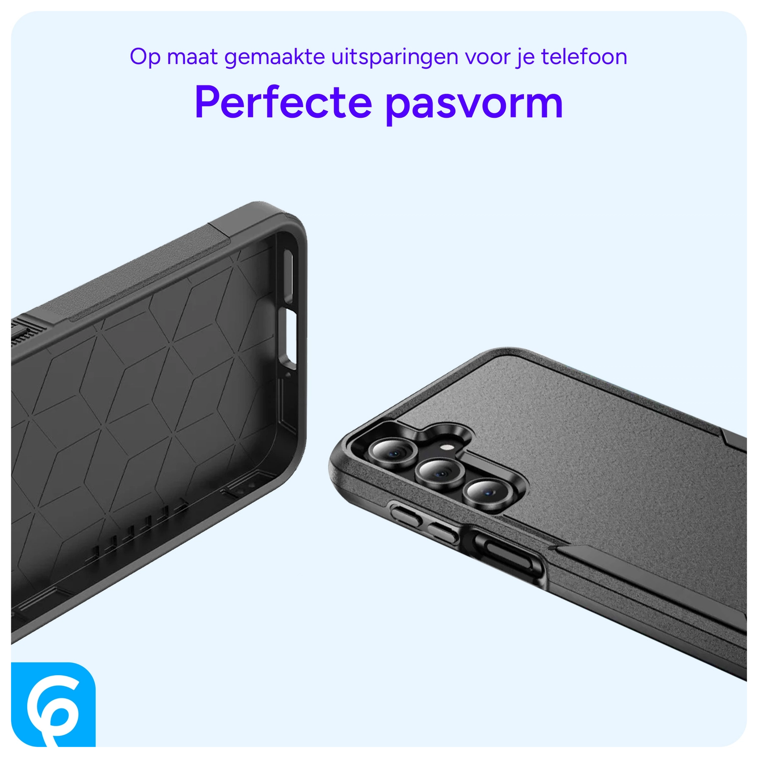 Samsung Galaxy A26 Hoesje Schokbestendige Hardcase Back Cover Zwart afbeelding 7