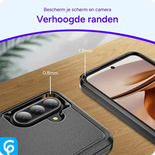 Samsung Galaxy A56 Hoesje Schokbestendige Hardcase Back Cover Zwart afbeelding 5