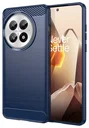OnePlus 13 Hoesje Geborsteld TPU Flexibele Back Cover Blauw